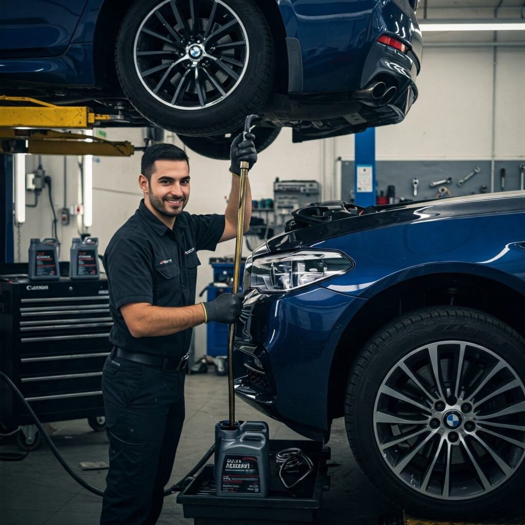 Professional Oil Change Services in Dubai – BMW & All Car Brands